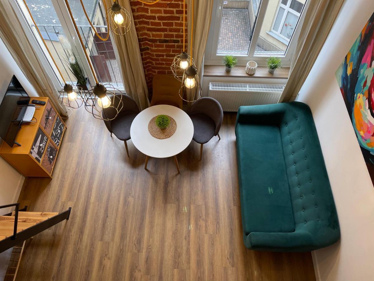 Urokliwy Loft W Ncl Kamienica Vabank 34 Apartment Lodz  Luaran gambar