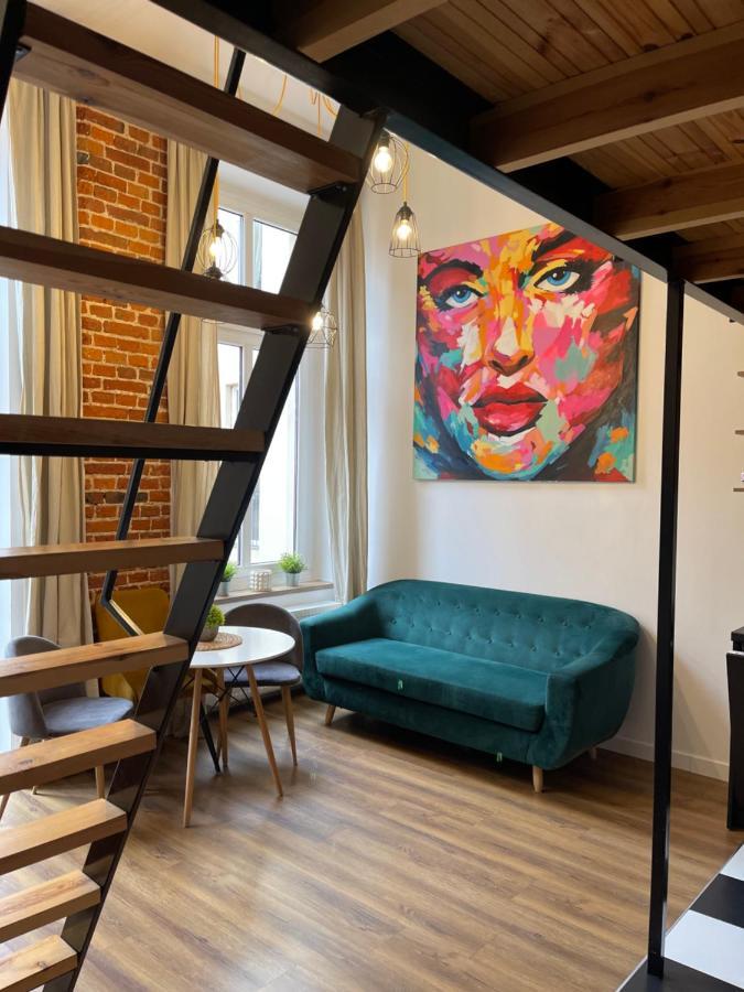 Urokliwy Loft W Ncl Kamienica Vabank 34 Apartment Lodz  Luaran gambar